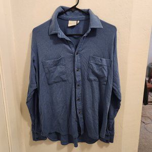 Richer Poorer Cozy Rib Button Down
